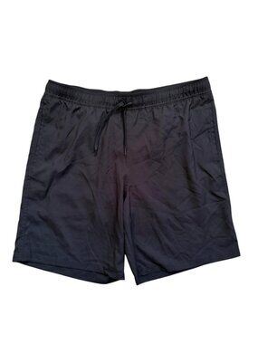 West Loop Black Swim Trunks Board Shorts Men's XL.